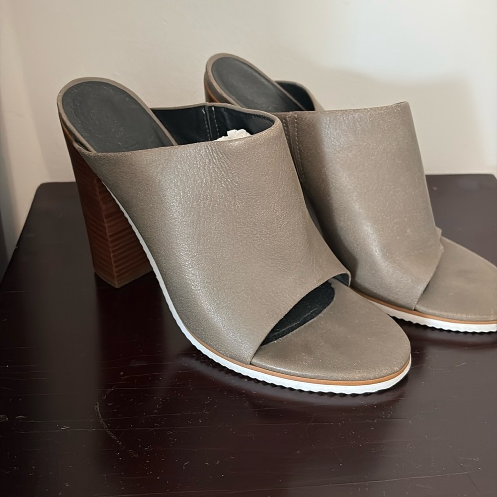 Tibi mule heeled sandal